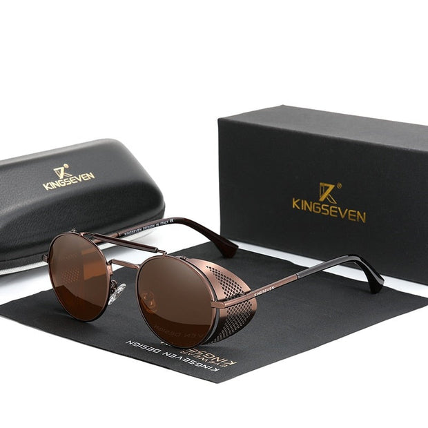 Kingseven  - 2024 Vintage Retro Sunglasses Polarized Lenses