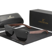 Kingseven  - Bamboo 2024 Handmade Wooden Designer Sunglasses Unique Design