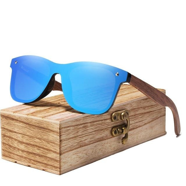 Kingseven - Bamboo 2024 Handmade Wooden Designer Sunglasses Unique Design