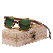 Kingseven - Bamboo 2024 Handmade Wooden Designer Sunglasses Unique Design