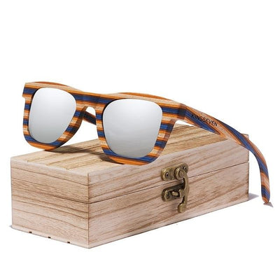 Kingseven  - Bamboo 2024 Handmade Wooden Designer Sunglasses Unique Design