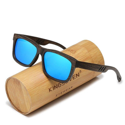 Kingseven  - Bamboo 2024 Handmade Wooden Designer Sunglasses Unique Design